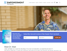 Tablet Screenshot of drmatt.com